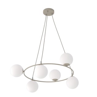 Suspension Ibar Opal (6 lumières)
