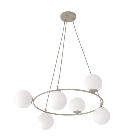 Suspension Ibar Opal (6 lumières)