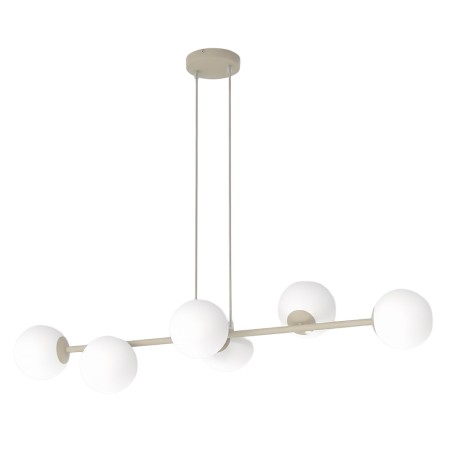 Suspension Odra Moka Opale (6 lumières)