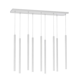 Suspension Uza Grise (9 lumières)