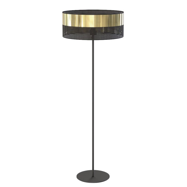 Lampe sur pied Velto Noir+Or