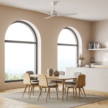 Ventilateur de plafond Anne Blanc 127