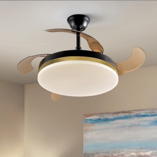 Ventilateur avec pales pliables LED Vento Dim (36W)
