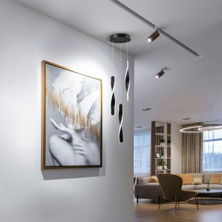 Lampe de plafond LED Twist...