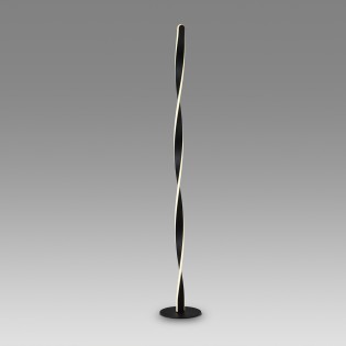 Lampadaire LED Twist Noir (40W)