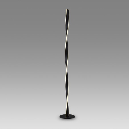 Lampadaire LED Twist Noir (40W)