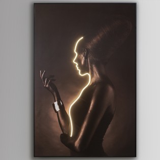 Tableau avec lumière LED Silueta (120x180cm.)