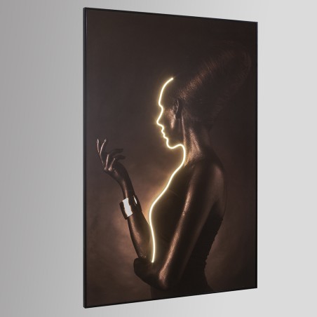 Tableau avec lumière LED Silueta (120x180cm.)
