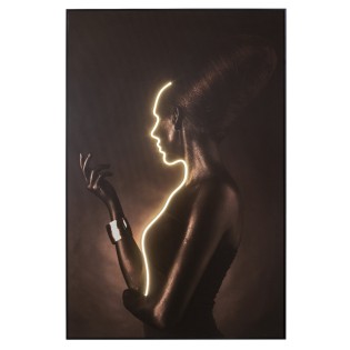 Tableau avec lumière LED Silueta (120x180cm.)