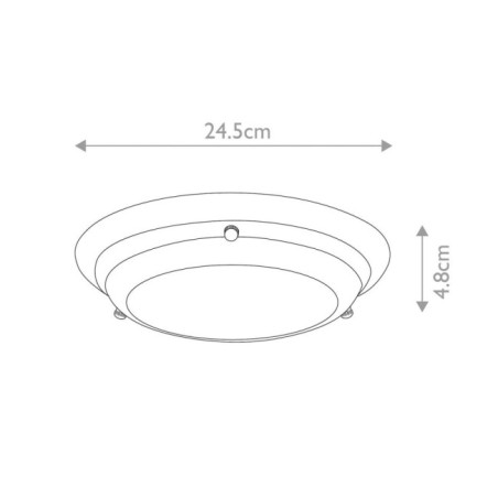Plafonnier LED Welland (12W)