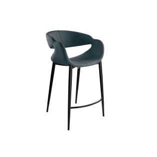 Tabouret haut Giro Bleu foncé