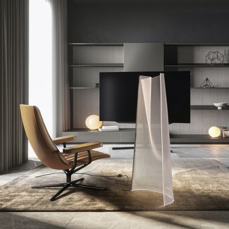 Lampadaire á LED Velos Chrome (17W)