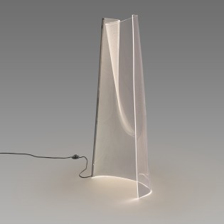 Lampadaire á LED Velos Chrome (17W)