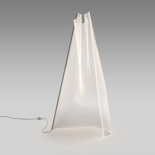 Lampadaire á LED Velos Chrome (17W)
