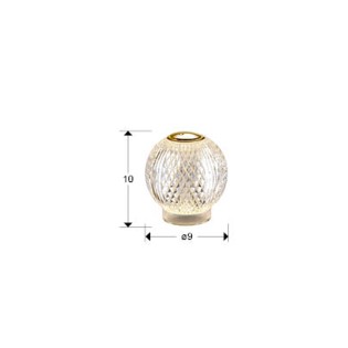 Lampe de table rechargeable LED Austral (1,5W)
