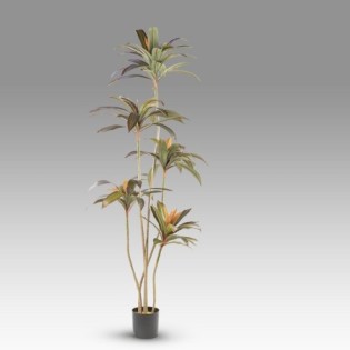 Plante Artificielle Dracena Rouge