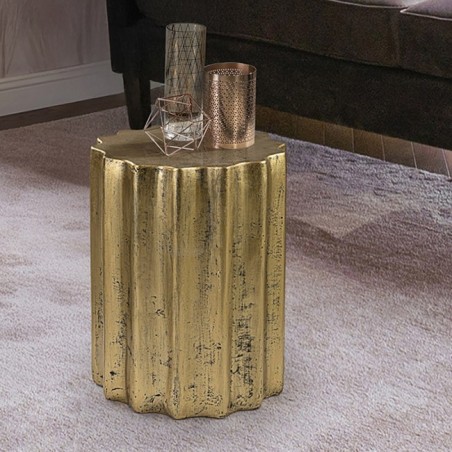 Table d'appoint striée