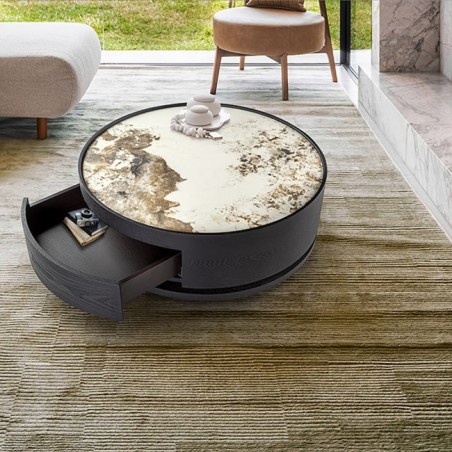 IZA-TABLE BASSE- NOIR