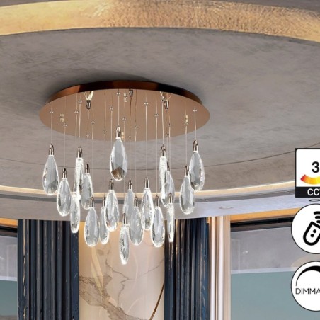 LAGRIMAS- LAMPE 19L OR ROSE