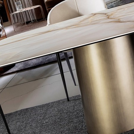 NUMA- TABLE S. À MANGER 240 -LAITON