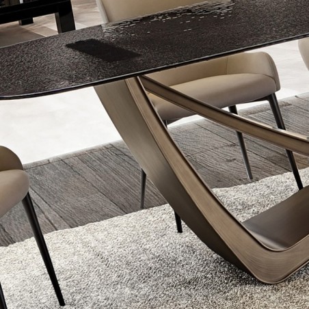 GENESIS- TABLE S. À MANGER 240 -BRONZE