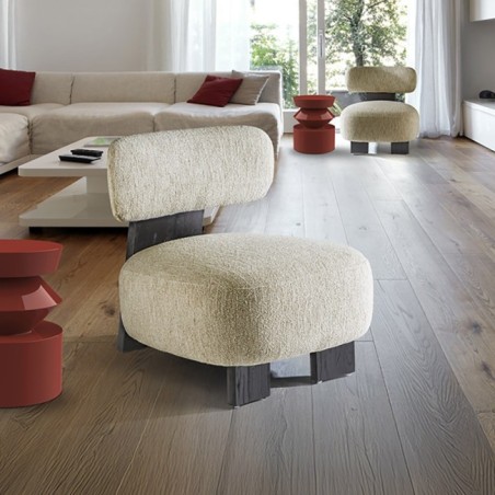 TOPAZ- FAUTEUIL NOIR/NOIR