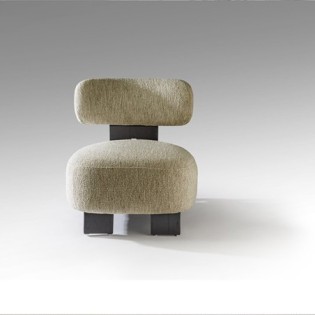 TOPAZ- FAUTEUIL NOIR/NOIR