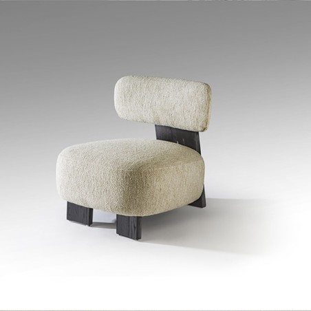 TOPAZ- FAUTEUIL NOIR/NOIR