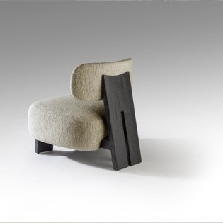 TOPAZ- FAUTEUIL NOIR/NOIR