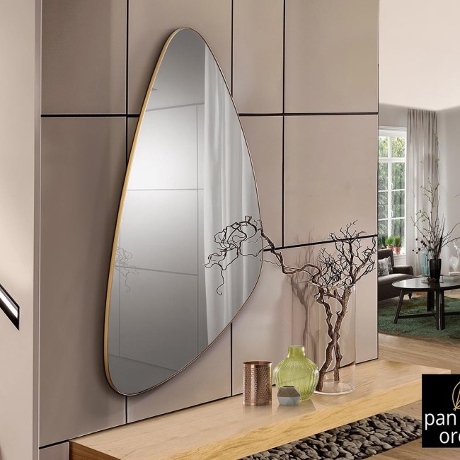 MIROIR ·ORIO·TRIANG.OR 168X81