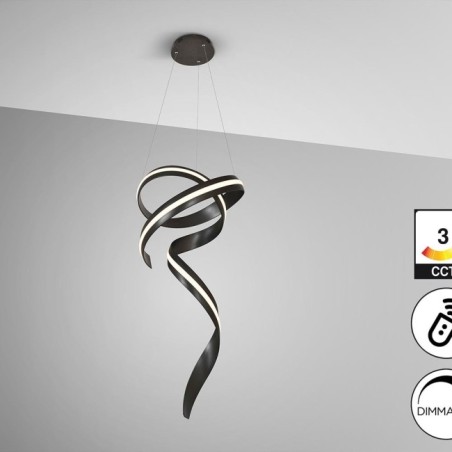 AMARA-LAMPE VERTICALE - NOIR MAT