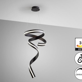 AMARA-LAMPE VERTICALE - NOIR MAT