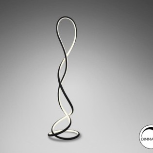 EVANIA- LAMPADAIRE - NOIR MAT