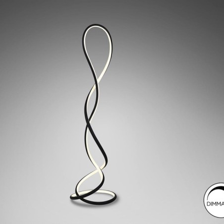 EVANIA- LAMPADAIRE - NOIR MAT