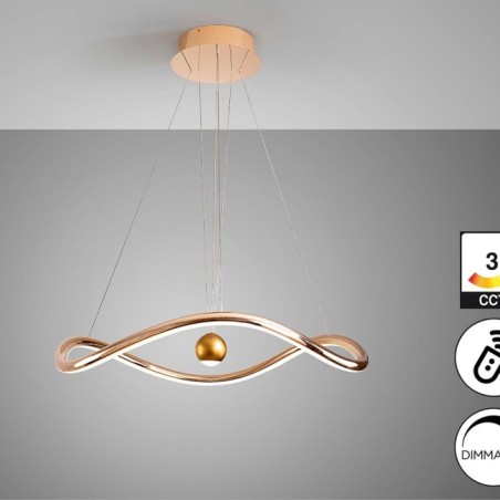 ROMINA- LAMPE DORÉ BRILLANT