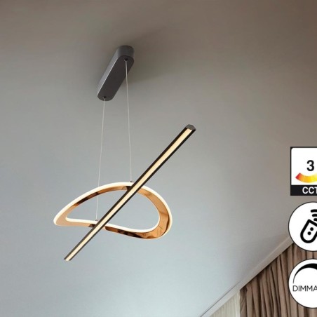 Lampe de plafond LED Enora (39W)