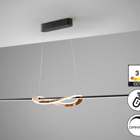 Lampe de plafond LED Enora (39W)