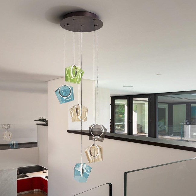 INGRID- LAMPE 6L-COULEURS