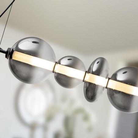 GLADIS- GRANDE LAMPE NOIR-SMOKE