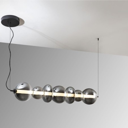 GLADIS- GRANDE LAMPE NOIR-SMOKE