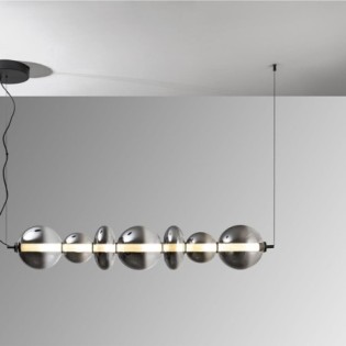 GLADIS- GRANDE LAMPE NOIR-SMOKE