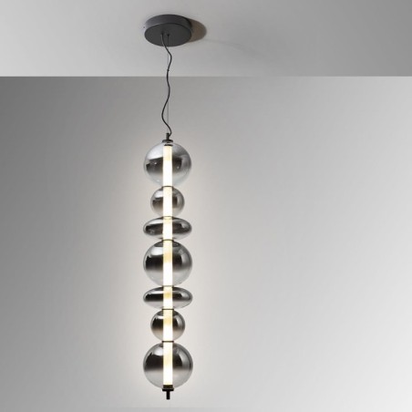 GLADIS- GRANDE LAMPE NOIR-SMOKE