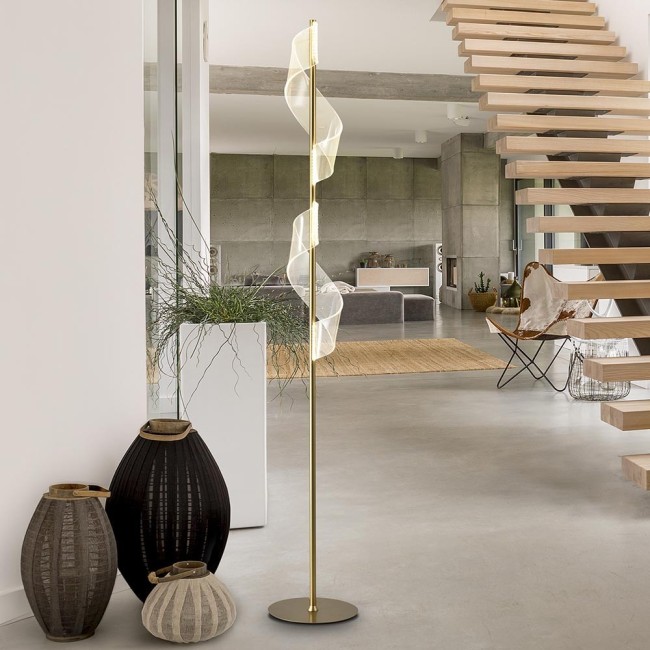 Lampe sur pied LED Bougies (18W)