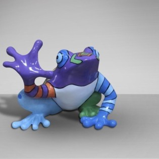 Figurine décorative grenouille