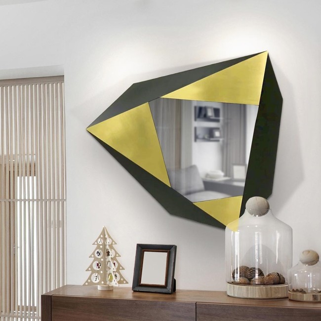 Miroir de Mur Facettes