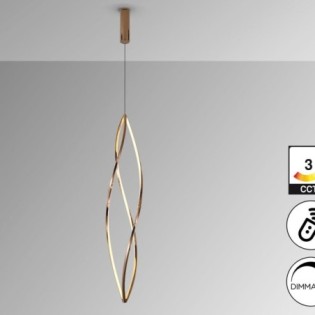 ADELE- LAMPE GRANDE OR ROSE