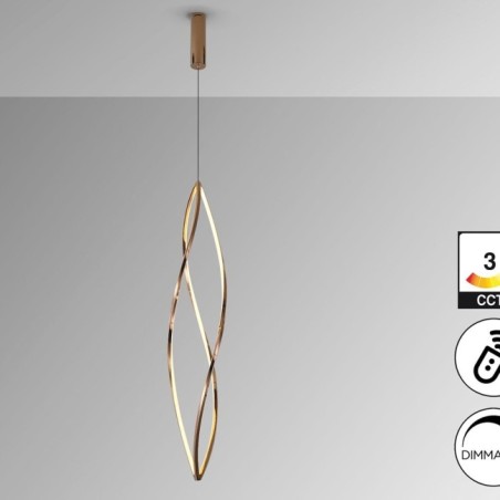 ADELE- LAMPE GRANDE OR ROSE