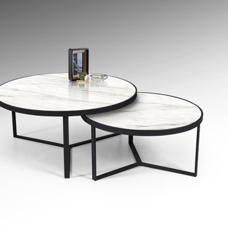 NAIRA -SETS DE TABLE- T MARBRE BLANC