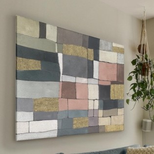 Tableau Acrylique Zones (120x160)