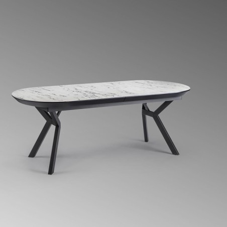 ANTEA -TABLE SALLE A MANGER- T MARBRE BL